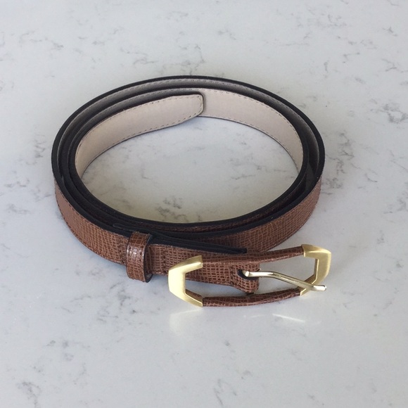 Brown Leather Belt - Picture 1 of 2